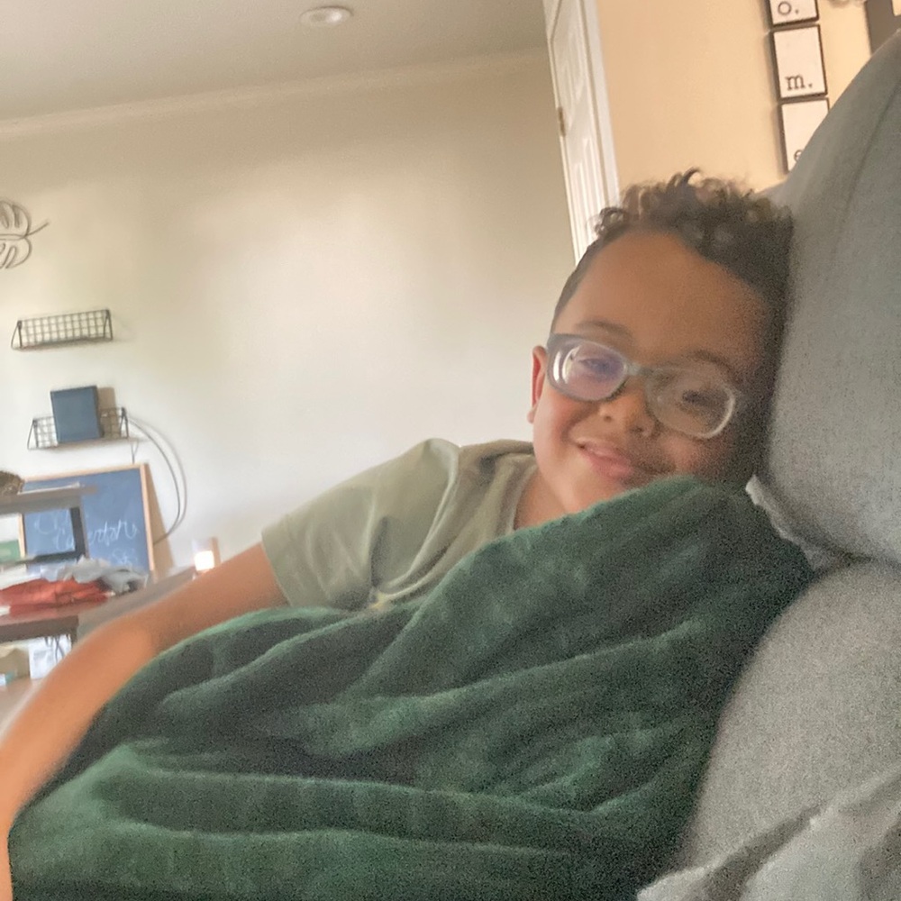 Levi's Dark Green Blanket
